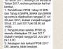 JADWAL PPDB PROV.DKI JAKARTA 2017